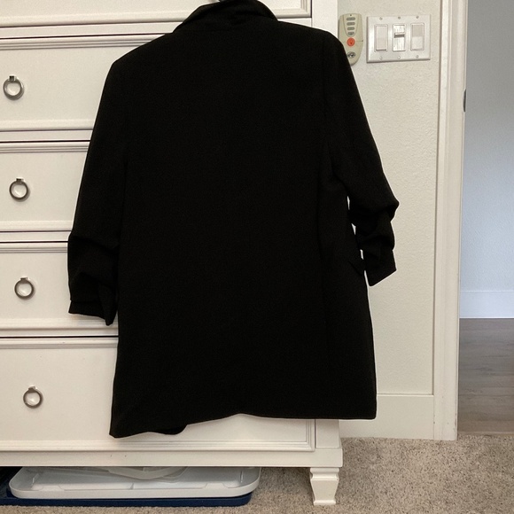 #0412 Black Blazer Size S Brand H&M - Picture 2 of 3